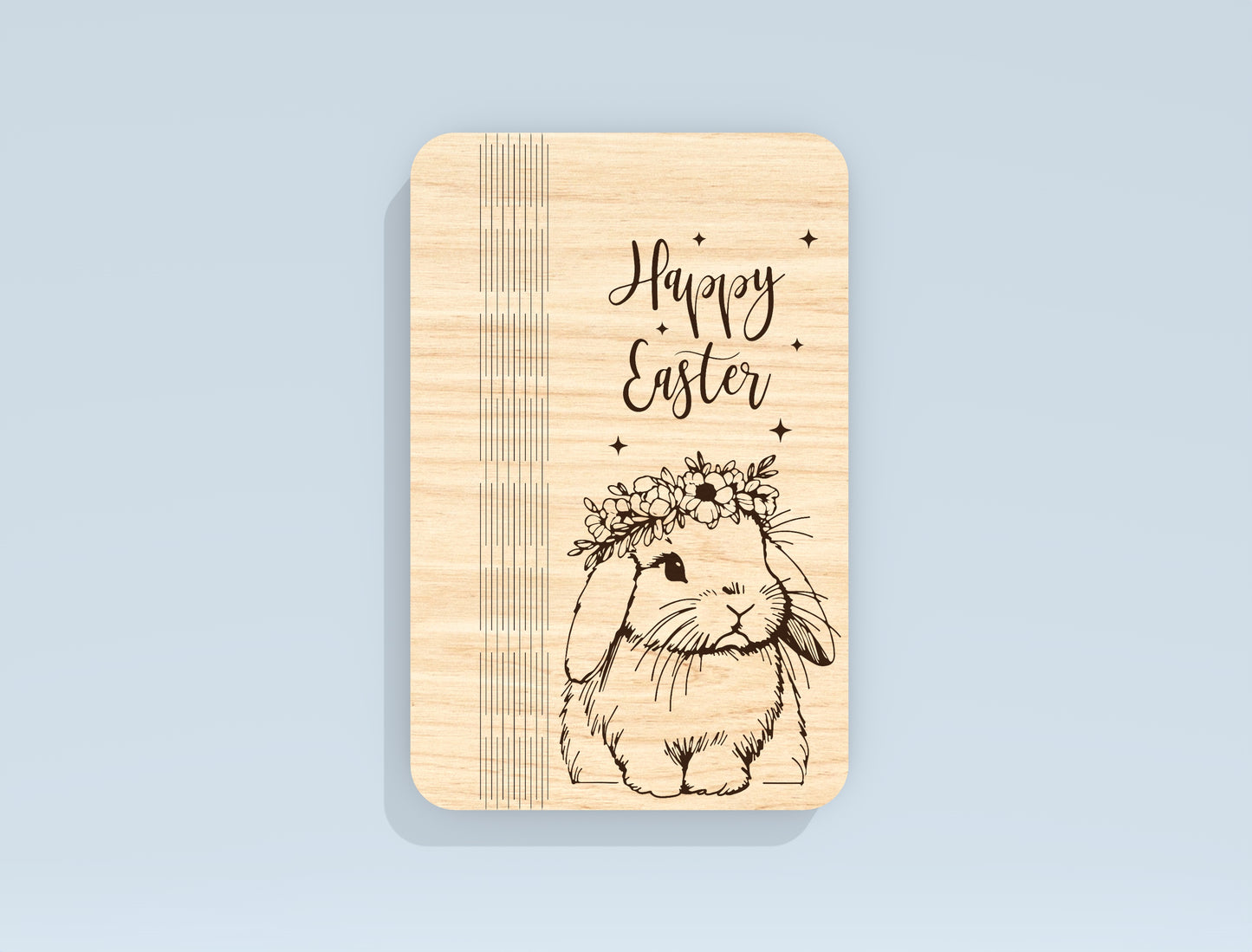 Easter Money Holder & Gift Box Laser Cut File | Religious Bunny SVG | Digital Download | Ready to Cut for Glowforge, xTool, LightBurn, etc.