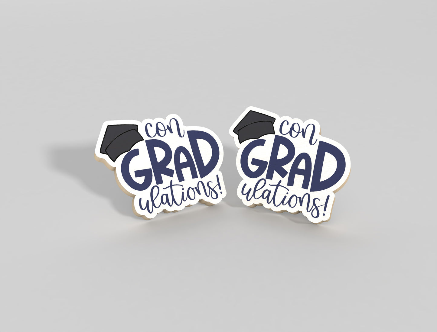 Graduation Stud Earrings SVG Bundle for xTool and LightBurn