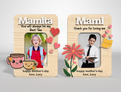 Cute Mama Photo Frame SVG Bundle 11 Designs for LightBurn and xTool