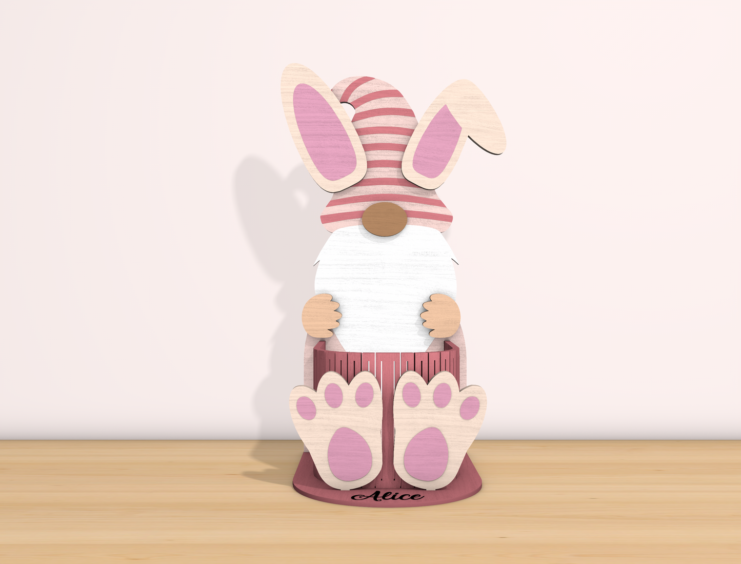 Bunny Candy Holder SVG Bundle Cute Rabbit Treat Easter for LightBurn