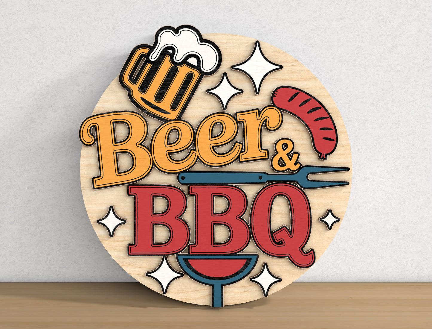 Backyard Bar and Grill SVG Bundle for Glowforge, xTool, and LightBurn