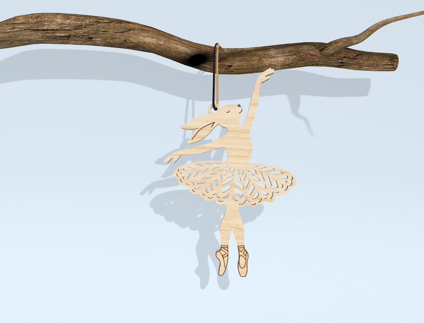 Ballerina Bunny SVG Bundle Dancing Rabbit Easter for LightBurn and xTool