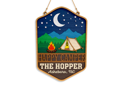Camping Sign SVG Bundle “Home Is Where We Park It” for Glowforge