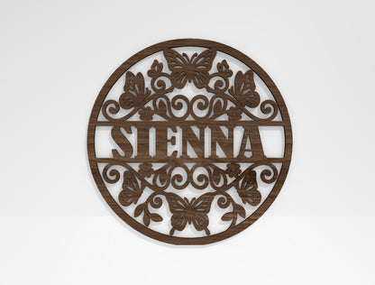 Animal Name Sign SVG Bundle Laser Cut File for Glowforge and xTool