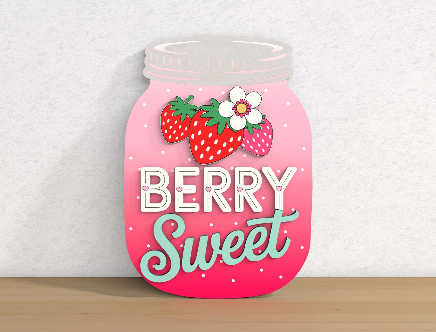 Mason Jar Hello Summer SVG Bundle with 13 Seasonal Door Hangers