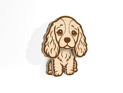 Dog Magnet SVG Bundle for Glowforge, xTool, or LightBurn