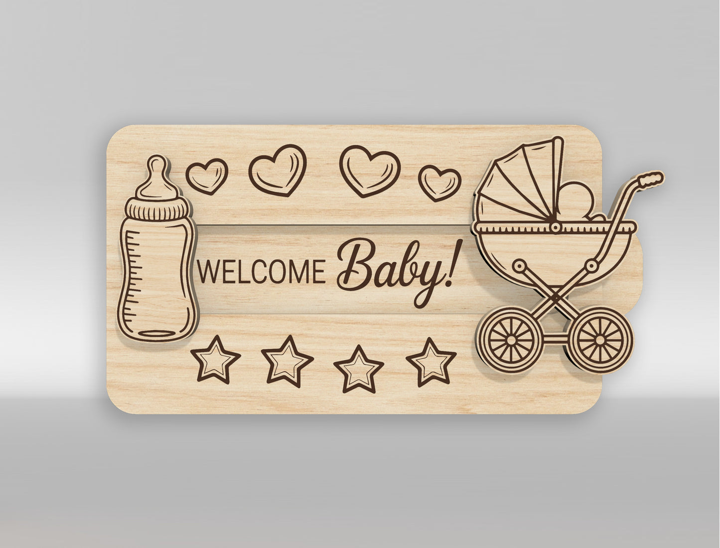 Sliding Gift Card Holder SVG Bundle 9 Designs for Glowforge and xTool