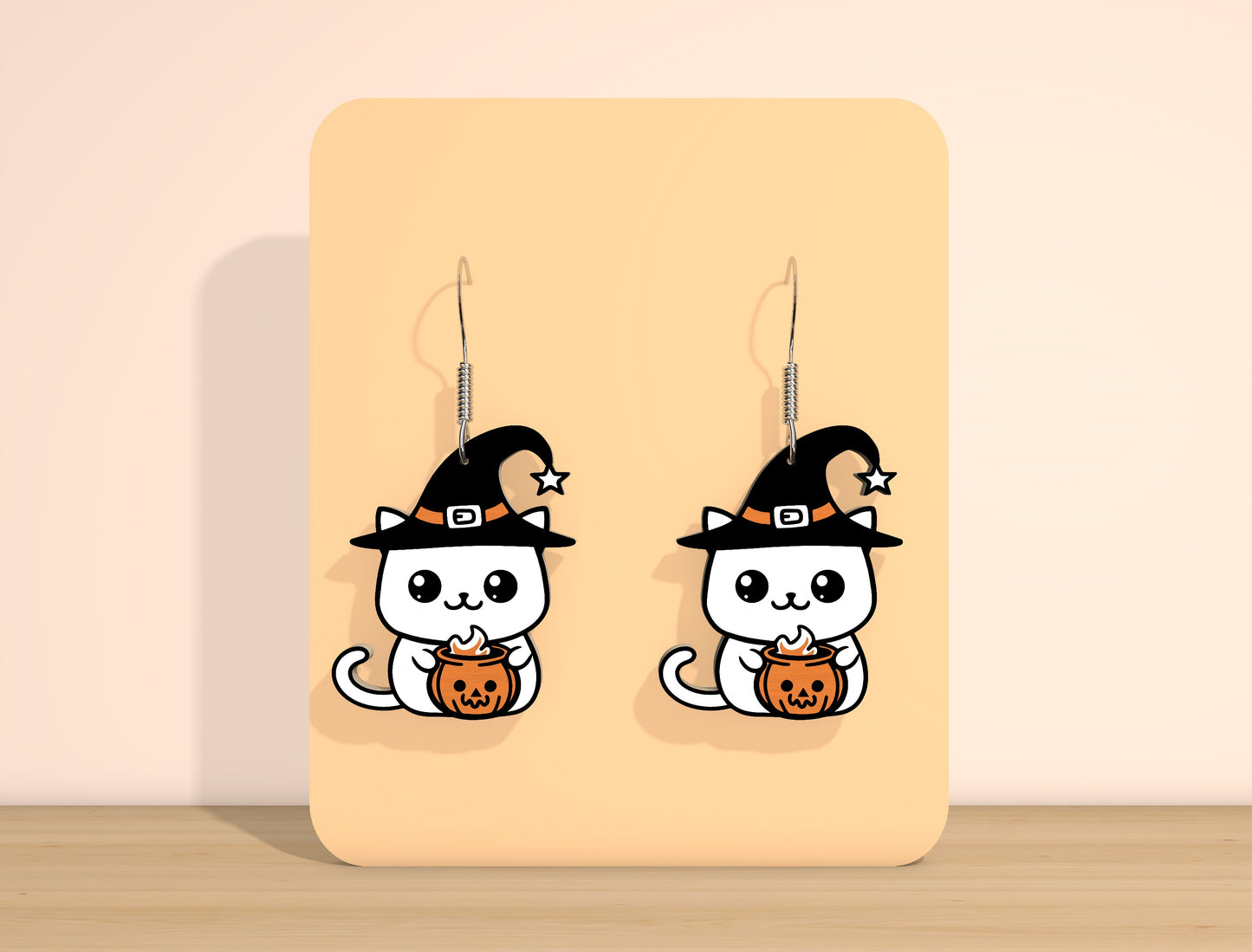 Halloween Cat SVG Bundle for Glowforge xTool LightBurn 16 Designs