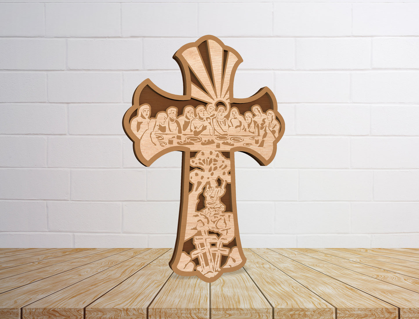 Cross Scripture SVG Bundle Christian Engraved Faith for LightBurn and xTool