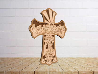 Cross Scripture SVG Bundle Christian Engraved Faith for LightBurn and xTool