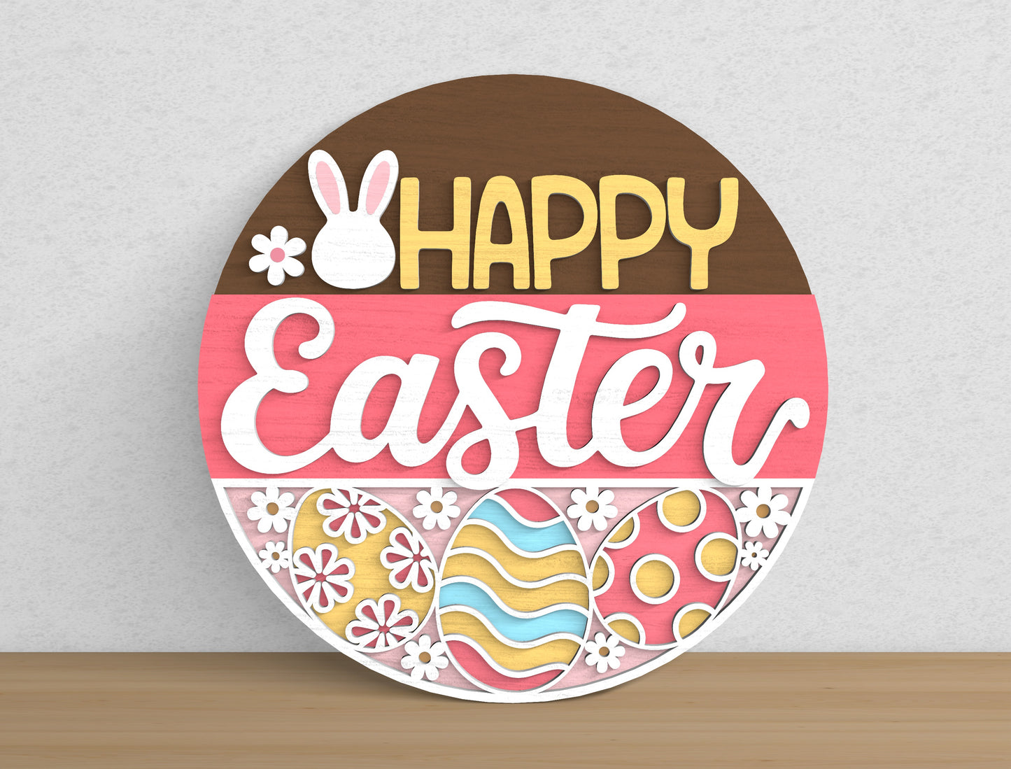 Easter Welcome Sign Bundle SVG 9 Designs Laser Cut for Glowforge and xTool