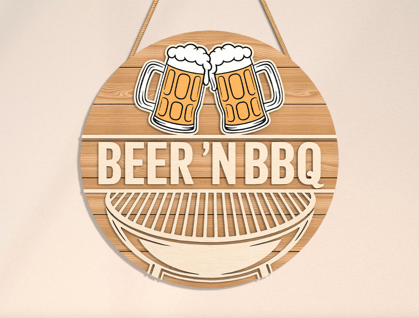 Summer Bar Sign Bundle SVG Laser Cut File for Glowforge and xTool