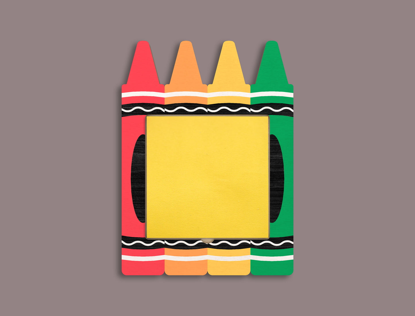 Personalized Teacher Sticky Note Holder SVG for Glowforge and xTool