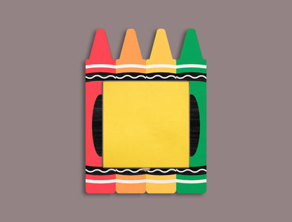 Personalized Teacher Sticky Note Holder SVG for Glowforge and xTool
