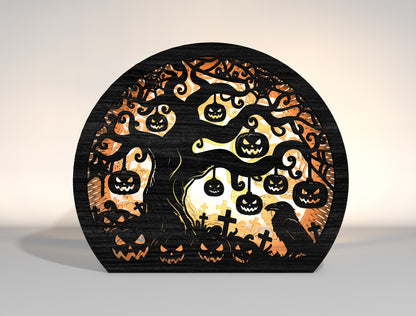 Spooky Halloween Lantern SVG Bundle 10 Designs for xTool Glowforge LightBurn