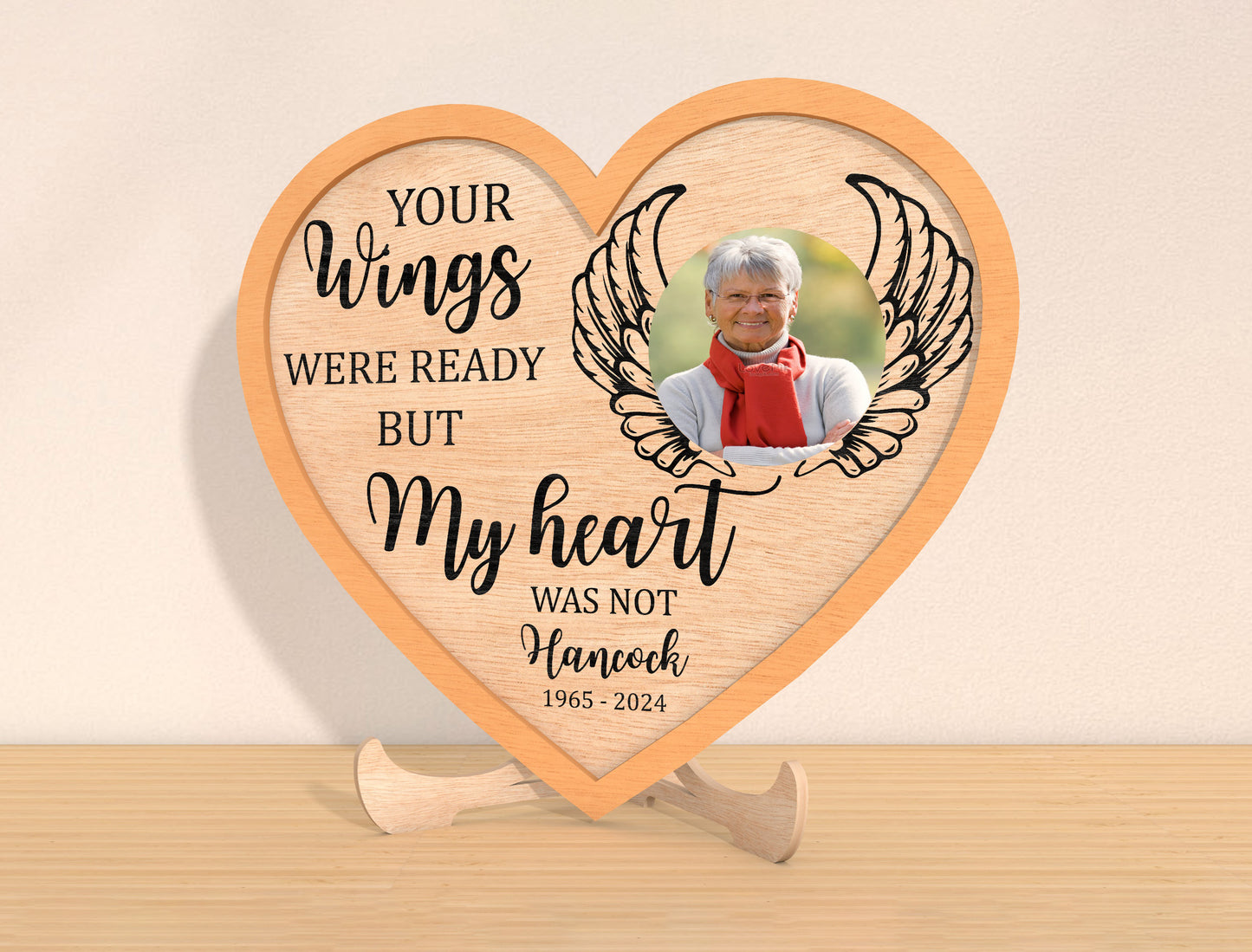 Memorial Heart Photo SVG Bundle for Glowforge and xTool