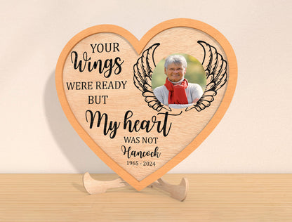 Memorial Heart Photo SVG Bundle for Glowforge and xTool
