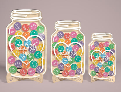 Teacher Shaker Magnet SVG Bundle for xTool Laser Cut File