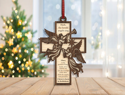 Christian Nativity Ornament SVG Bundle Christmas Laser Cut Files