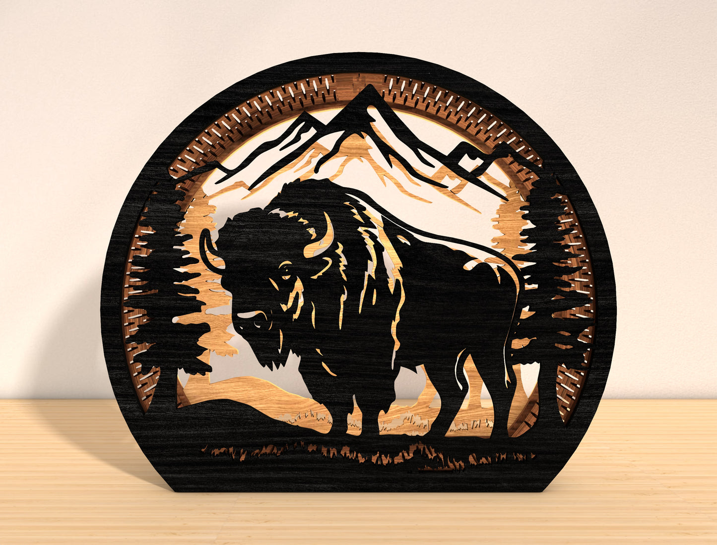 Wildlife Lantern SVG Bundle Laser Cut File for LightBurn and Glowforge