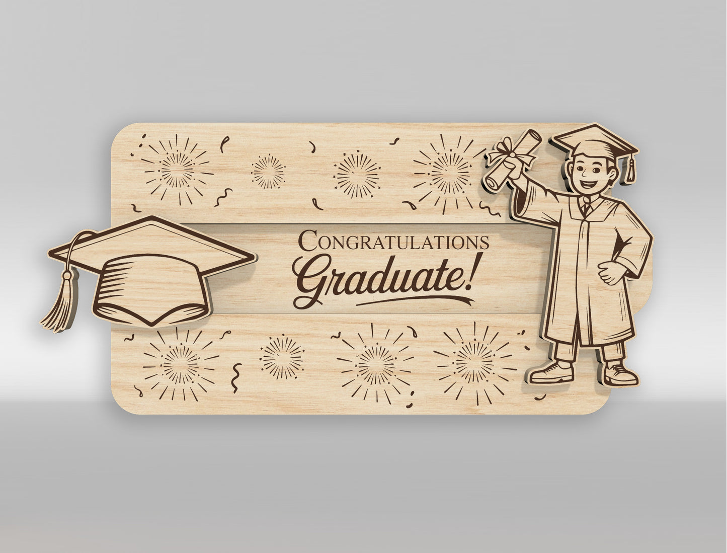 Sliding Gift Card Holder SVG Bundle 9 Designs for Glowforge and xTool