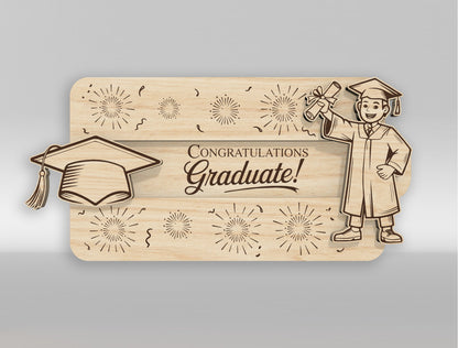 Sliding Gift Card Holder SVG Bundle 9 Designs for Glowforge and xTool