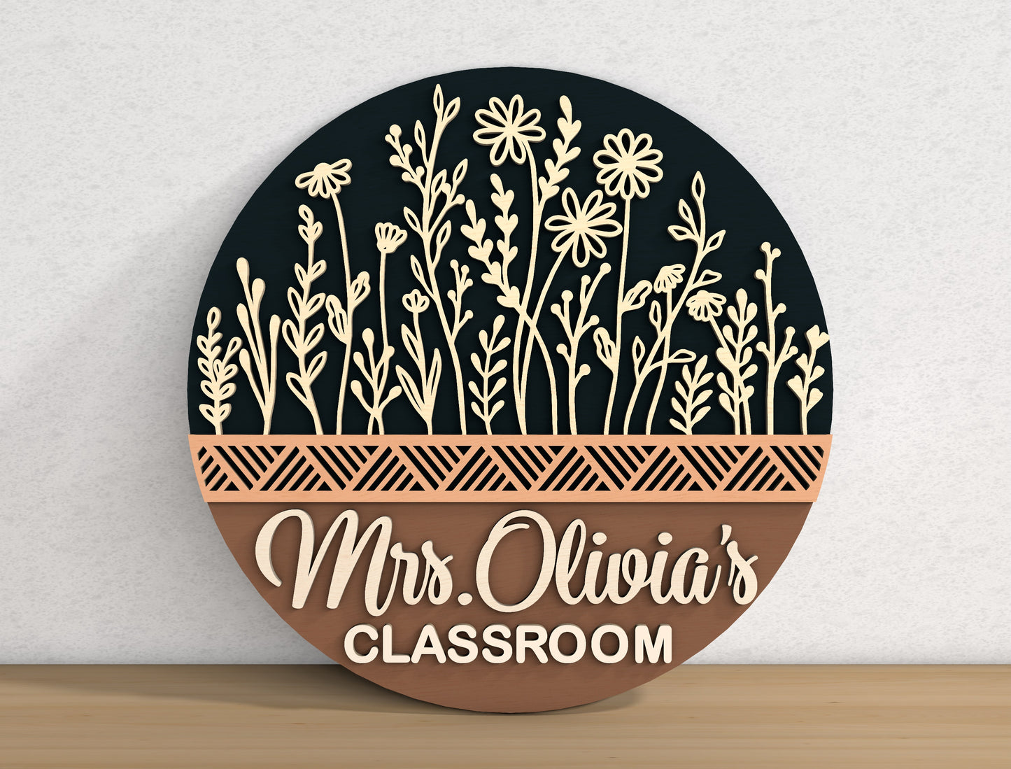 Teacher Door Sign Bundle SVG Classroom Decor for Glowforge Users