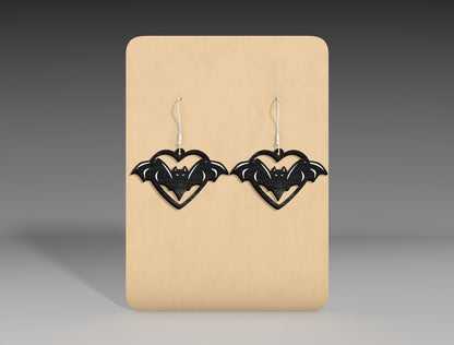 Halloween Stud Earrings SVG Bundle 9 Designs for LightBurn Glowforge xTool
