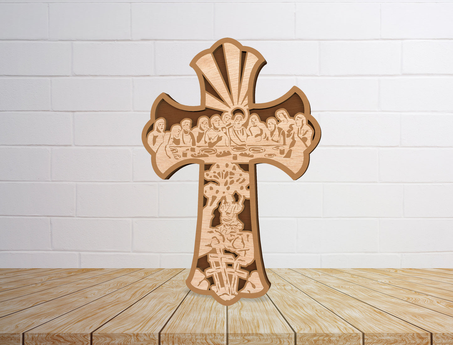 Cross Scripture SVG Bundle Christian Engraved Faith for LightBurn and xTool