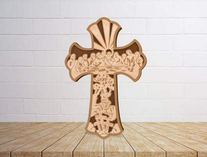 Cross Scripture SVG Bundle Christian Engraved Faith for LightBurn and xTool