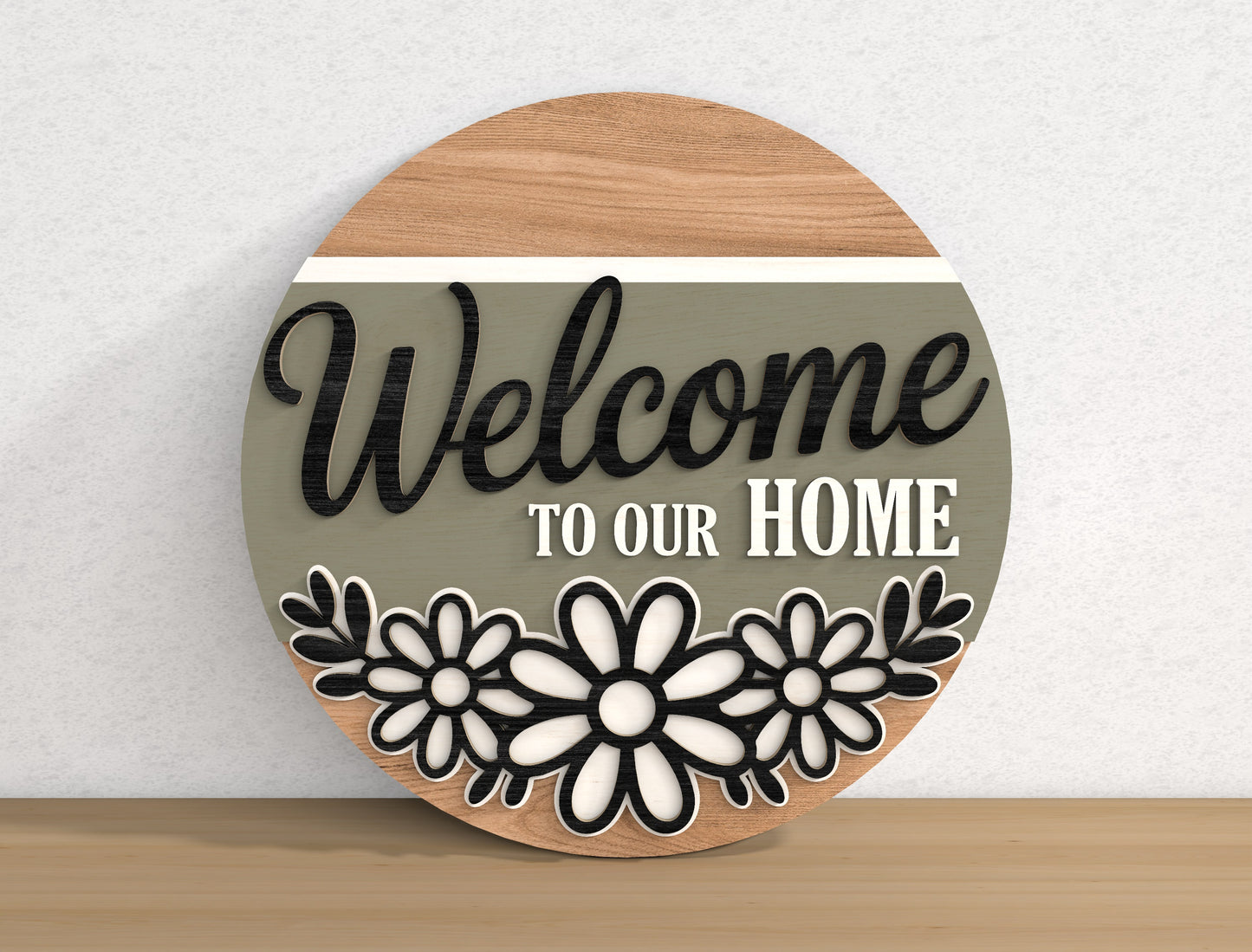 Hello Summer Door Hanger SVG Bundle with 9 Seasonal Sign Designs