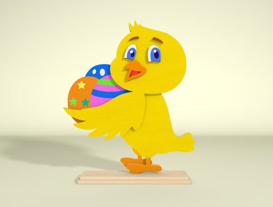 Cute Easter Character SVG Bundle 6 Designs for Glowforge and xTool