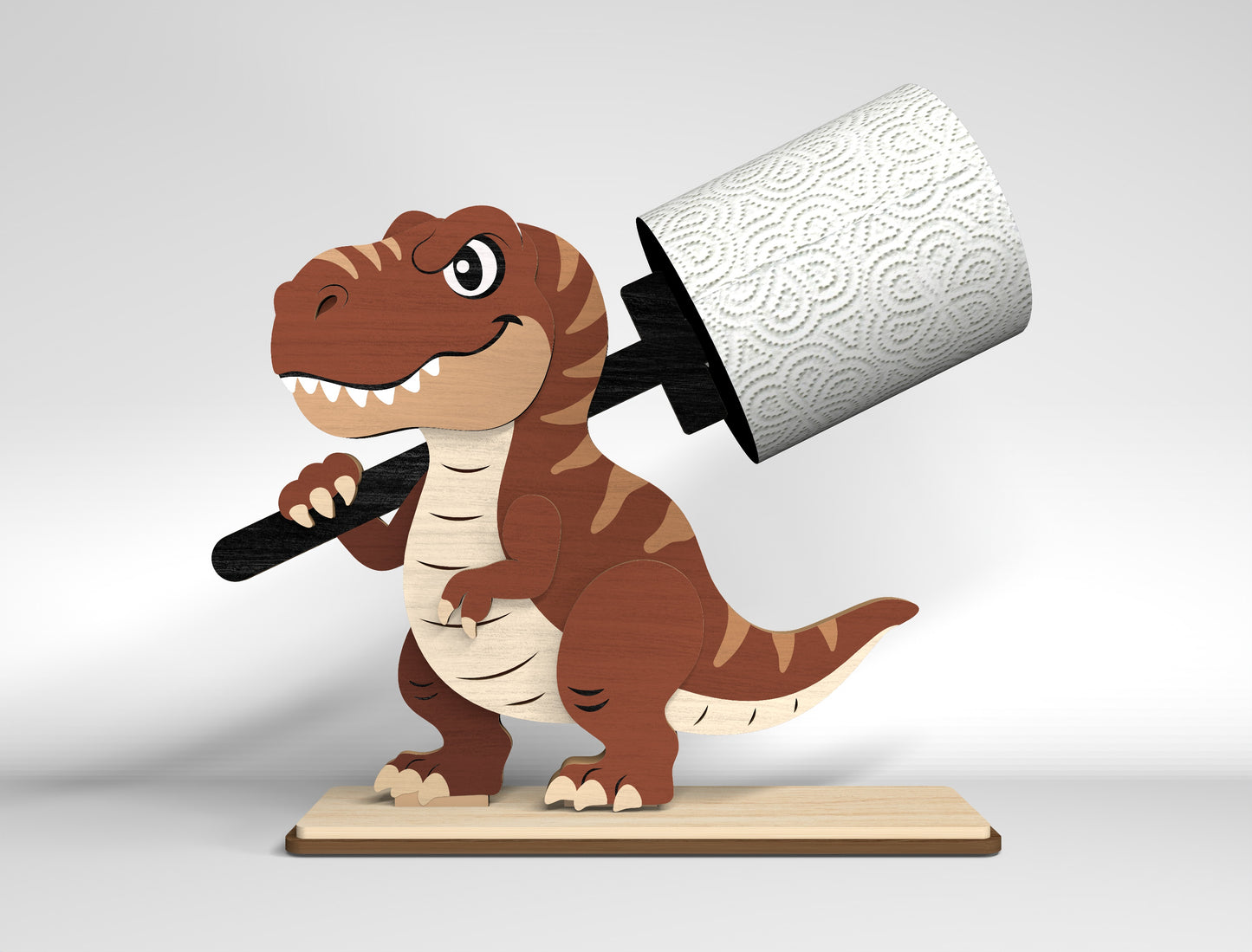 Safari Toilet Roll Holder SVG Bundle for Glowforge and LightBurn