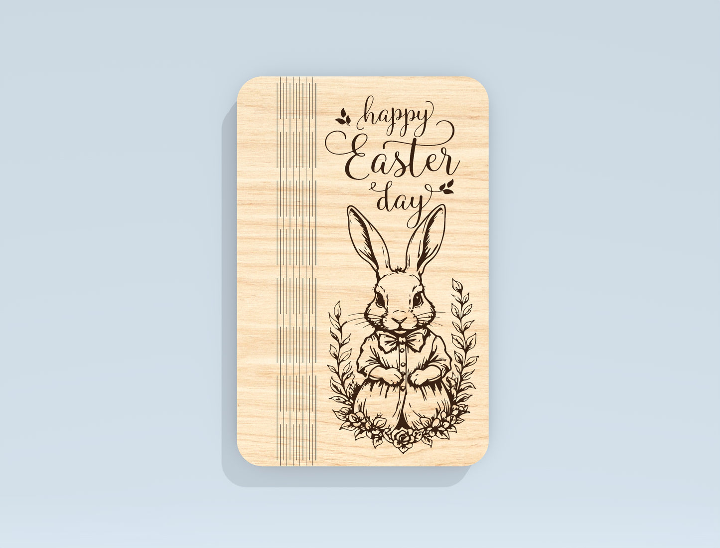 Easter Money Holder & Gift Box Laser Cut File | Religious Bunny SVG | Digital Download | Ready to Cut for Glowforge, xTool, LightBurn, etc.