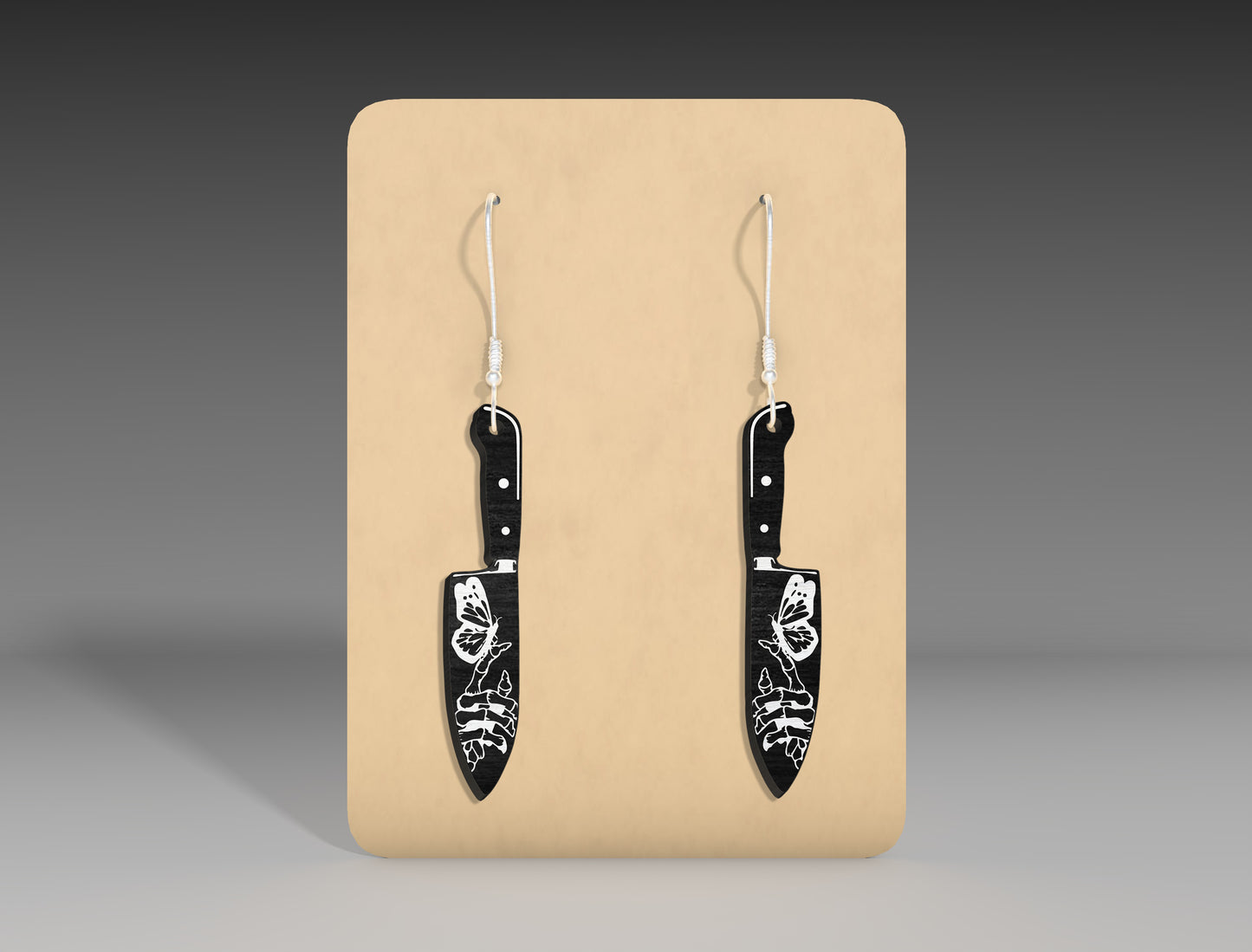 Halloween Horror Knife Earrings SVG Bundle 10 Designs for xTool LightBurn