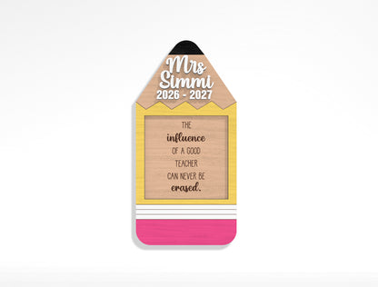 Teacher Sticky Note Holder SVG Bundle Laser Cut File for Glowforge