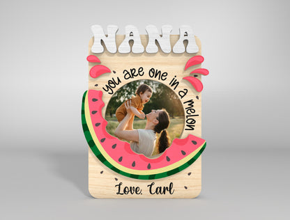 Personalized Photo Frame Mom Family SVG Bundle for Glowforge and xTool