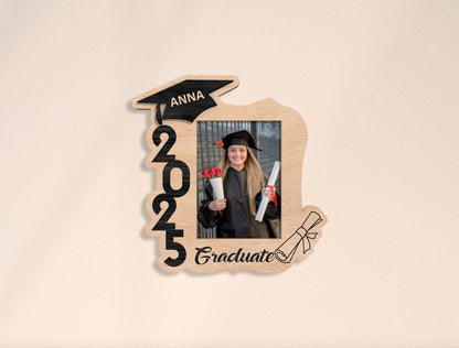 Graduation Photo Frame SVG Bundle Laser Cut File for LightBurn and Glowforge