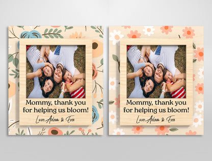 Flower Photo Magnet Frame SVG Bundle 11 Designs for Glowforge and xTool