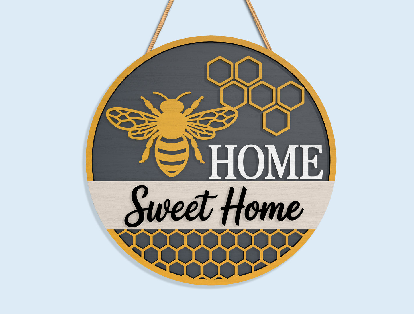 Welcome To Our Hive SVG Laser Cut File Bundle for Glowforge and LightBurn