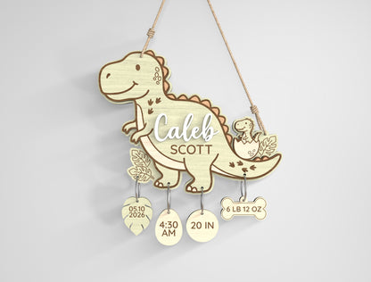 Baby Nursery Name Sign SVG File for Glowforge and xTool