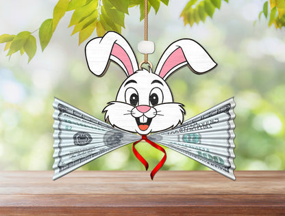 Easter Bunny Money Holder SVG Bundle Wooden Multilayer for LightBurn and xTool