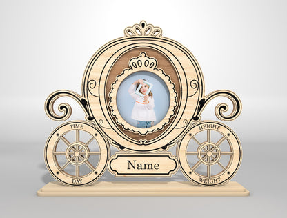 Personalized Family Photo Frame SVG Bundle for Glowforge and xTool