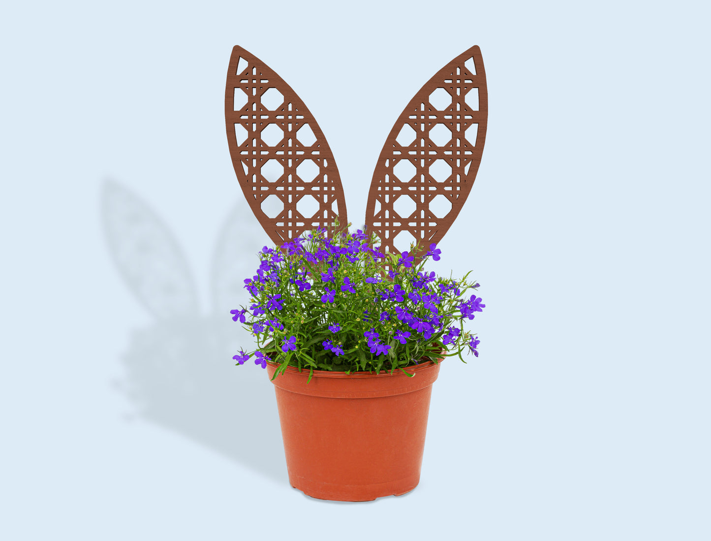 Bunny Ear Plant Stakes SVG Bundle Easter Garden for Glowforge and xTool