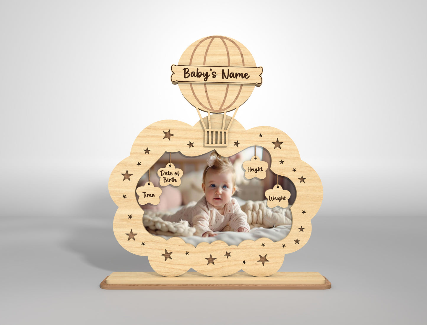 Customized Photo Frame SVG Bundle for Glowforge and xTool