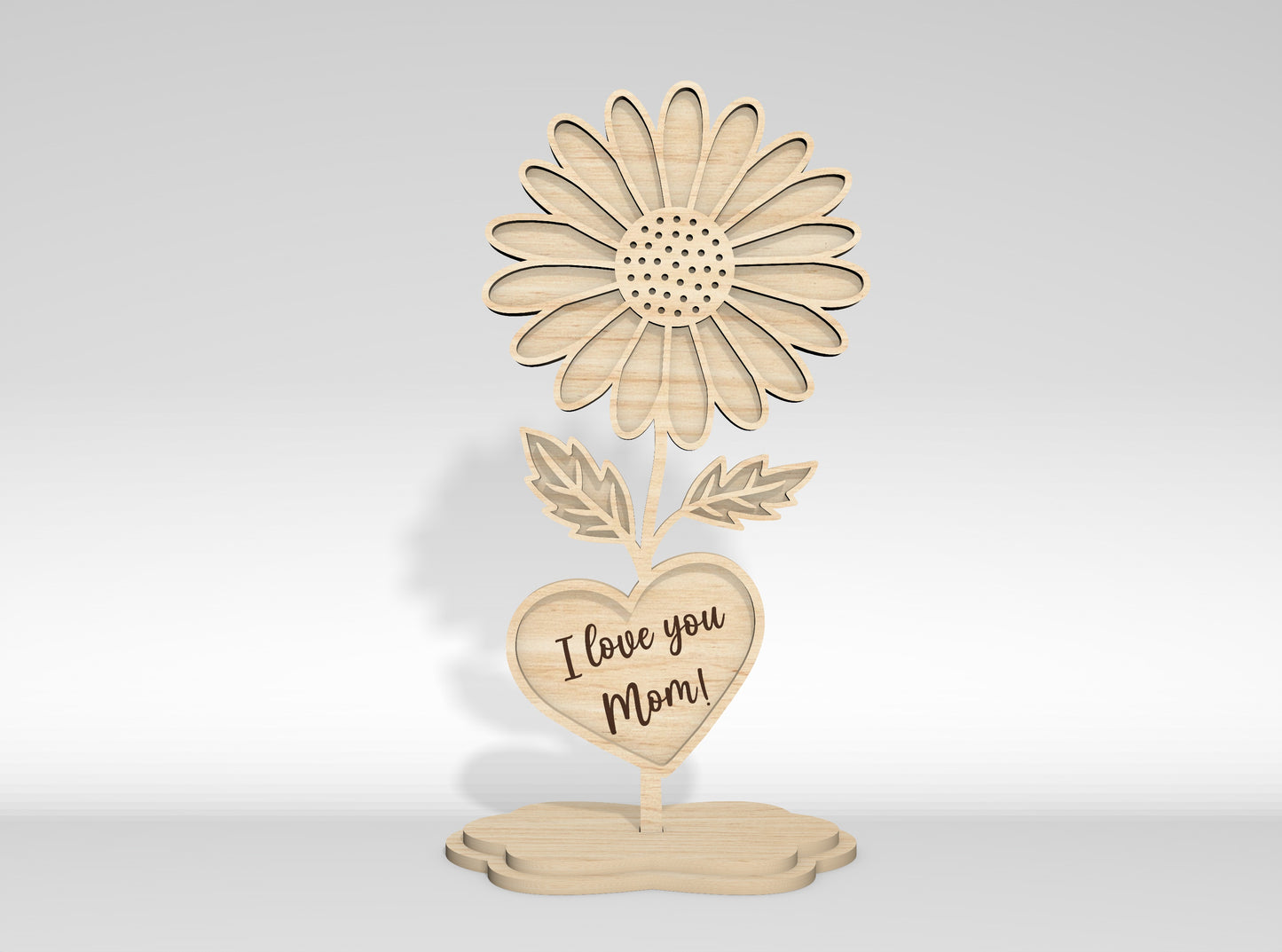 Mother's Day Flower Stand SVG Bundle 10 Designs for Glowforge and xTool