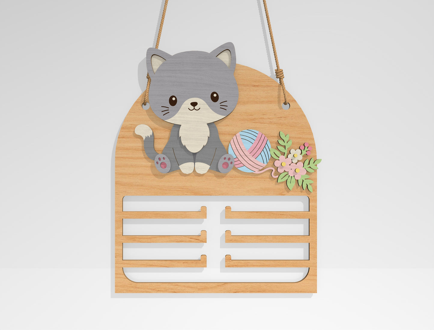 Animal Bow Holder SVG Bundle for xTool and Glowforge Laser Cut File