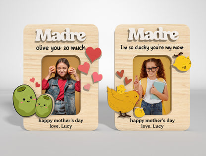Cute Mama Photo Frame SVG Bundle 11 Designs for LightBurn and xTool