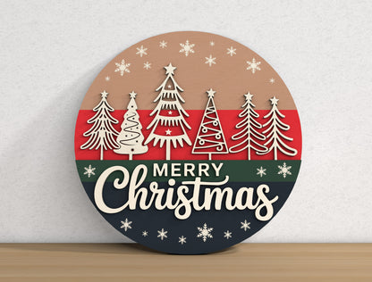 Merry Christmas Door Sign SVG Bundle 7