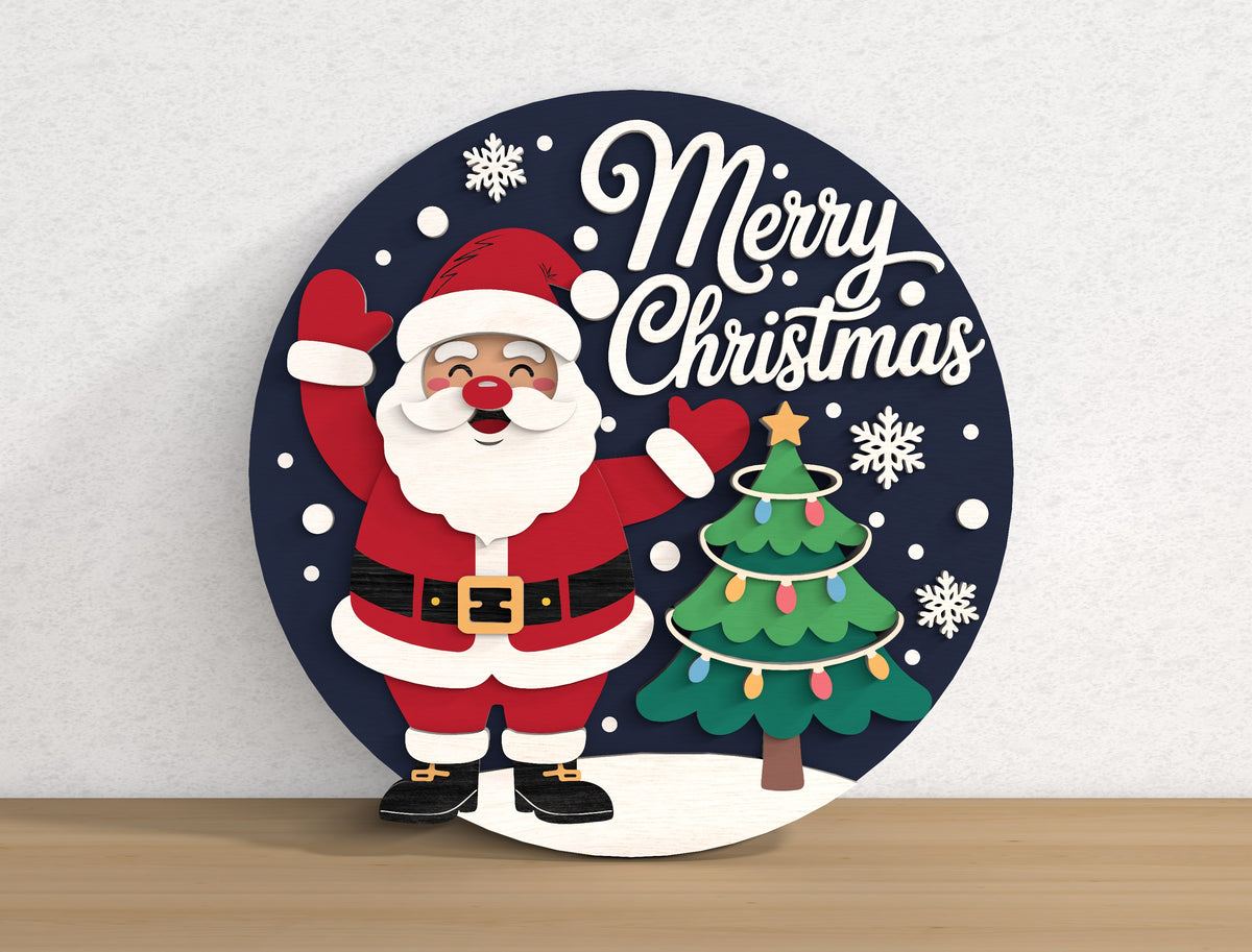 Christmas Welcome Door Sign SVG Bundle 7